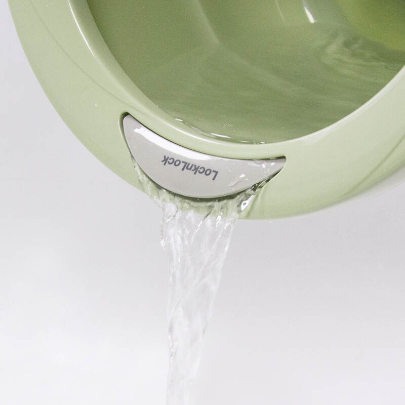 Bộ Cây Lau Nhà Mini Spin Mop & 2 Bông Lau Nhà - Màu Xanh Mint - Locknlock - ETM498MIT, , large image number null